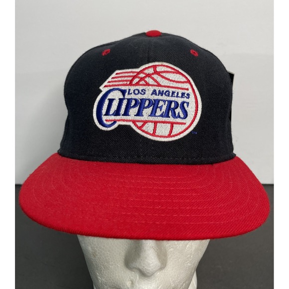 NWT Vintage New Era Los Angeles Clippers 5950 100% Wool Hat Sz 6 7/8 Made In USA
